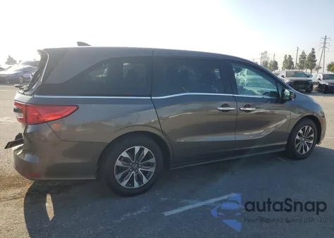 2022 Honda Odyssey Exl из США, поврежденный, VIN 5FNRL6H7XNB034734